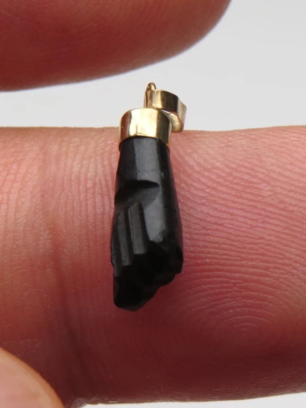 14k Coral Asabachi protection Evil eye  Pendent
